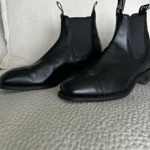 R.M. Williams Black Chelsea Boots with Goodyear Welt