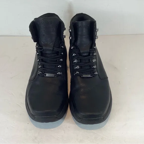 ROCKPORT COLD SPRINGS WATERPROOF ELKHART BLACK BOOT EUC SZ 12