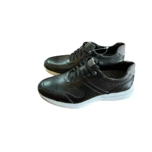 Rockport Leather Sport Sneakers Shoes Mens NEW US 6.5 W Lace Up Casual Black