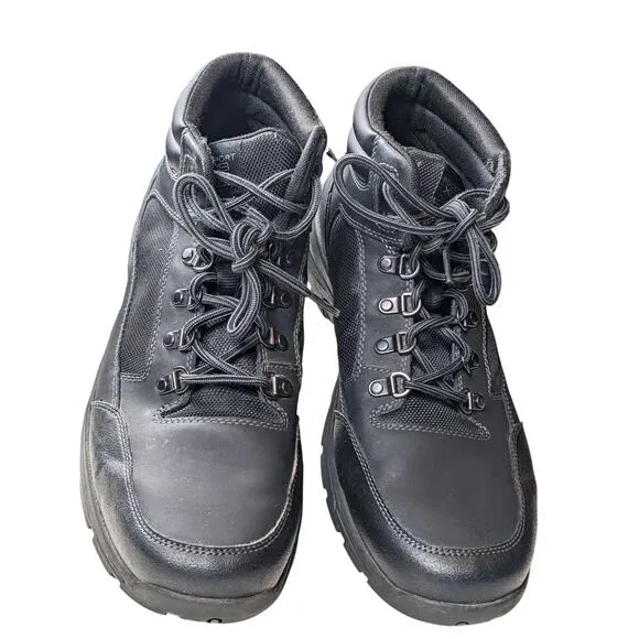 Rockport XCS Shoes Mens 13 Leather Hiking Boots Waterproof Shock Elkhart CH9953