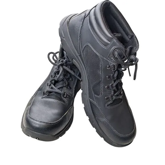 Rockport XCS Shoes Mens 13 Leather Hiking Boots Waterproof Shock Elkhart CH9953