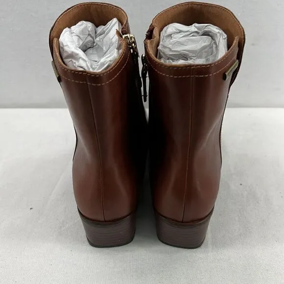 Rockport Geovana Mid Boot- Tan Havane- Size 8 M- NIB