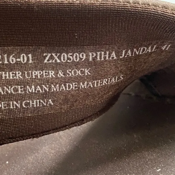 Rodd &amp; Gunn Piha Jandal Mens Flip Flops Sandals EU 41 US 8Brown Leather NEW