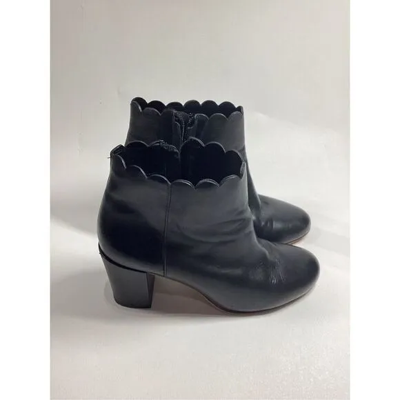 Roeffler Randall Black ankle boots