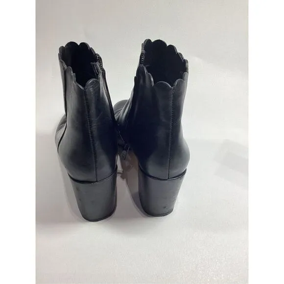 Roeffler Randall Black ankle boots