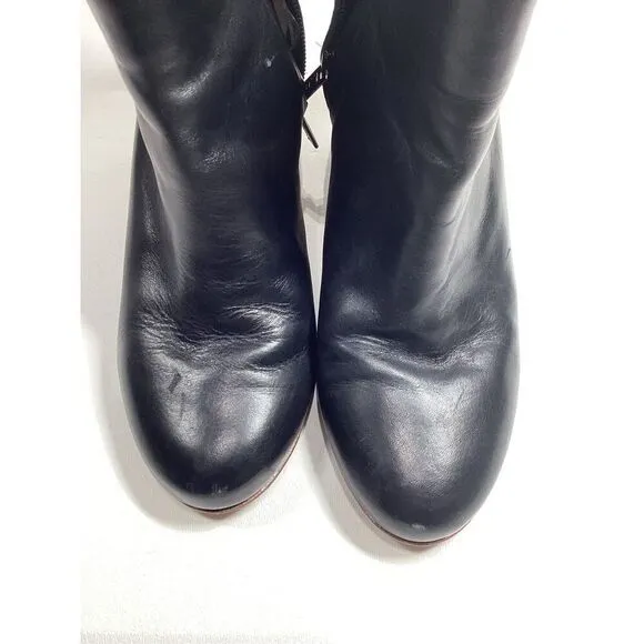 Roeffler Randall Black ankle boots