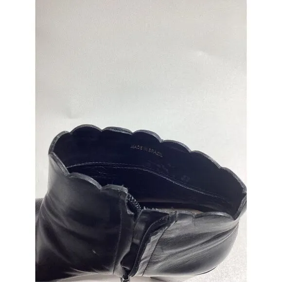 Roeffler Randall Black ankle boots