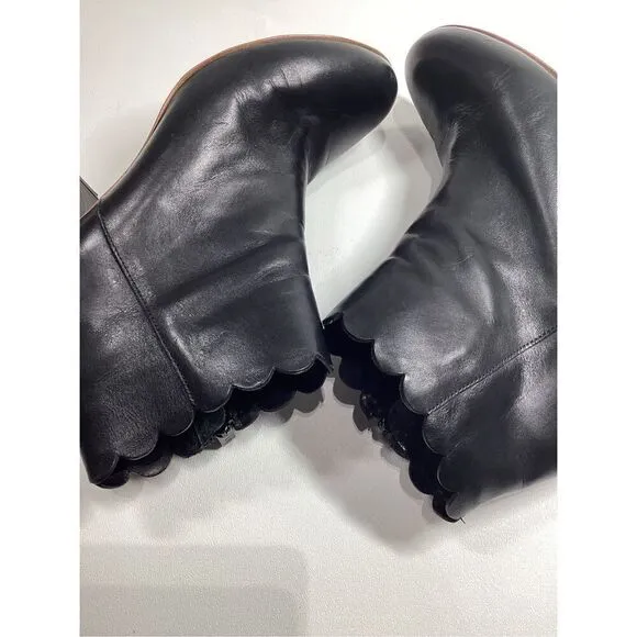 Roeffler Randall Black ankle boots