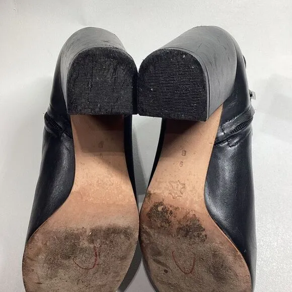 Roeffler Randall Black ankle boots