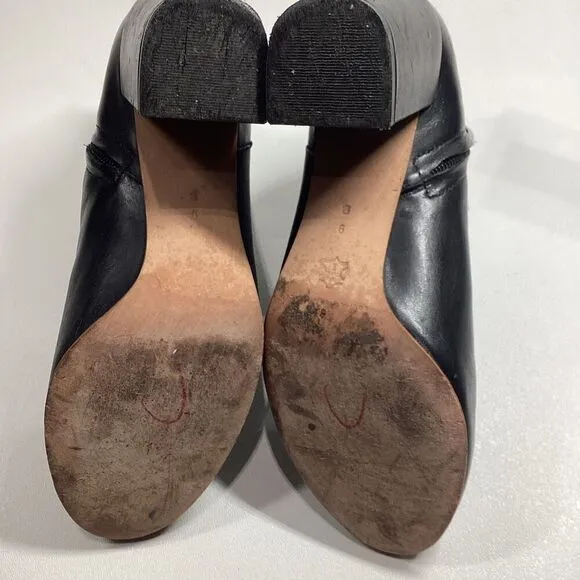 Roeffler Randall Black ankle boots