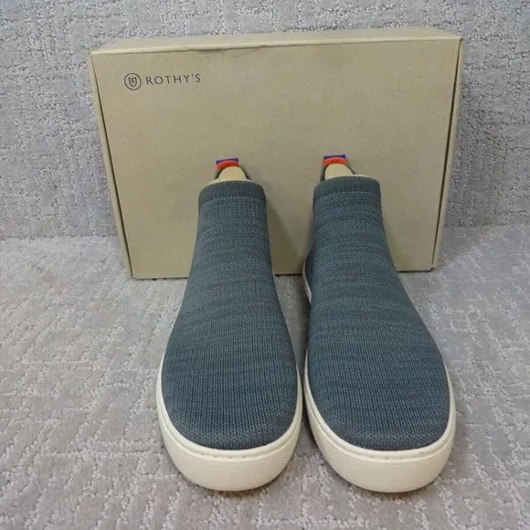 ROTHY'S Fog Melange Pull On Chelsea  Boots Women's Size US  7, 7.5, 8, 8.5, 9.5