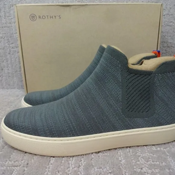 ROTHY'S Fog Melange Pull On Chelsea  Boots Women's Size US  7, 7.5, 8, 8.5, 9.5