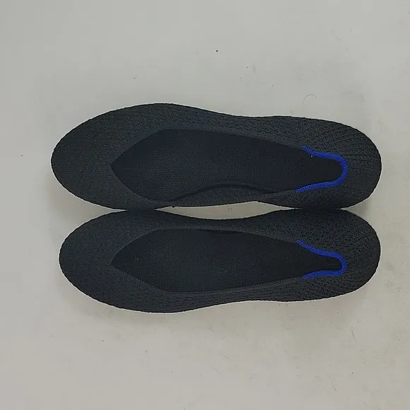 Rothy's Retired Honeycomb Black Women's Flats Shoes