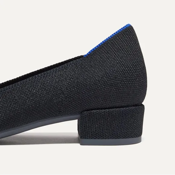 Rothy's The High Point in Black Women's Flats Size 12.5