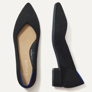 Rothy's The High Point in Black Women's Flats Size 12.5