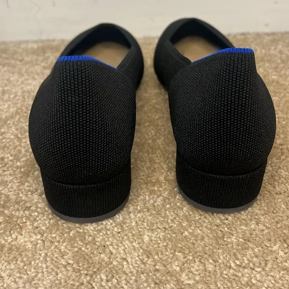 Rothy's The High Point in Black Women's Flats Size 12.5