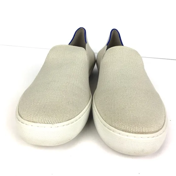 Rothy's The Original Slip On Sneaker Comfort Shoe In Sand Color US 11