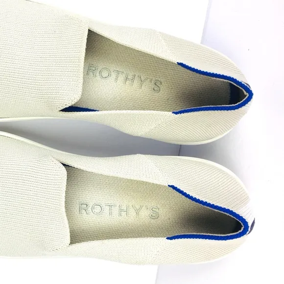 Rothy's The Original Slip On Sneaker Comfort Shoe In Sand Color US 11