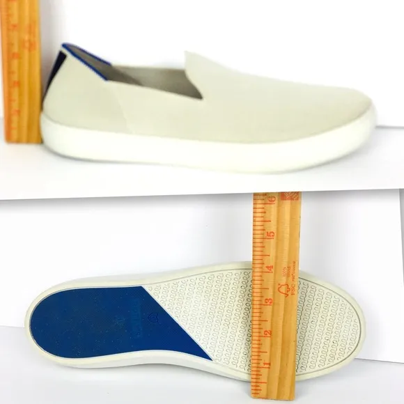 Rothy's The Original Slip On Sneaker Comfort Shoe In Sand Color US 11