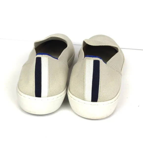 Rothy's The Original Slip On Sneaker Comfort Shoe In Sand Color US 11