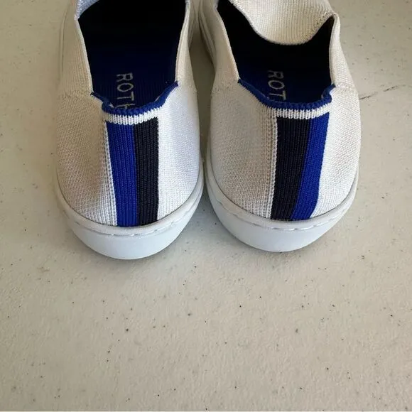 ROTHYS The Original Slip On Sneaker in  Bright White Size 6.5