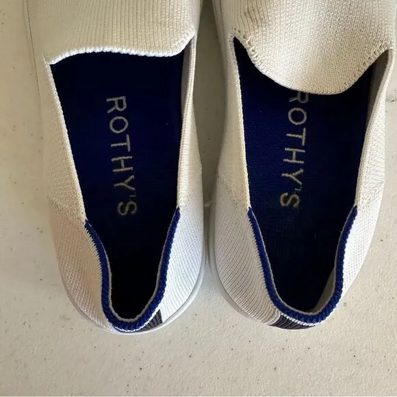 ROTHYS The Original Slip On Sneaker in  Bright White Size 6.5