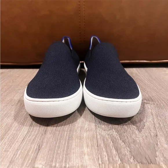 ROTHY’S The Original Slip On Sneaker In Color Solid Black Size 10.5
