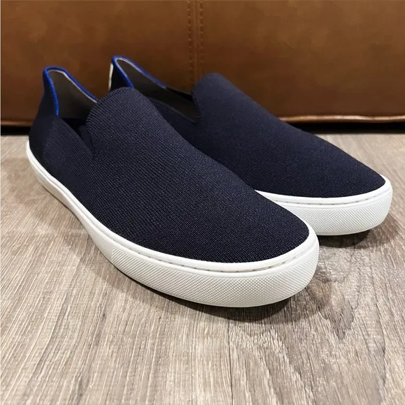 ROTHY’S The Original Slip On Sneaker In Color Solid Black Size 10.5