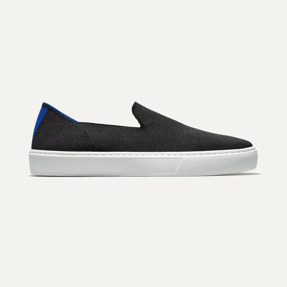 ROTHY’S The Original Slip On Sneaker In Color Solid Black Size 10.5
