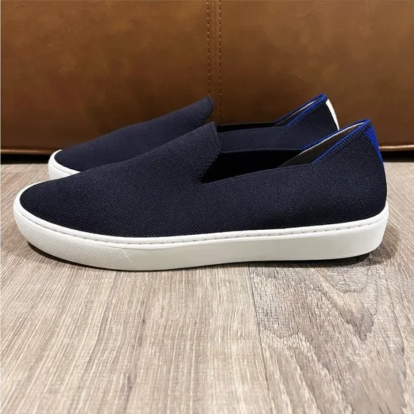 ROTHY’S The Original Slip On Sneaker In Color Solid Black Size 10.5