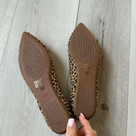 Rothy’s the Point in Leopard Print New without box Size 8.5