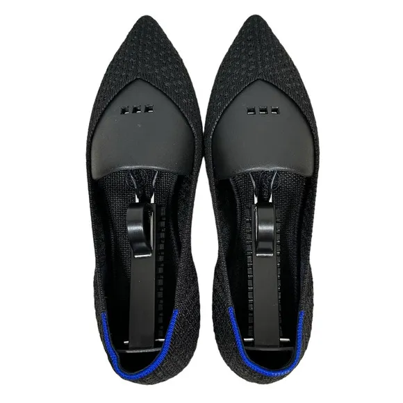 Rothy's The Point Pointed Toe Flats Black Women 6.5