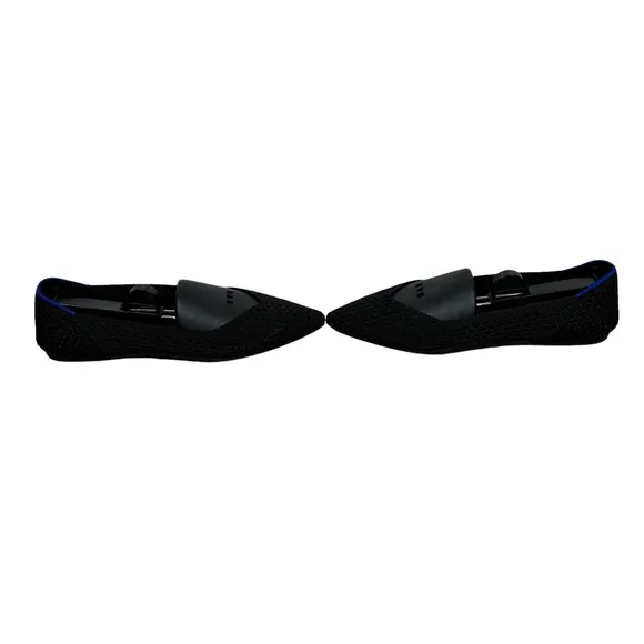 Rothy's The Point Pointed Toe Flats Black Women 6.5