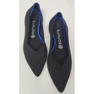 Rothy's Women's Sz. 9 Black The Point Flats