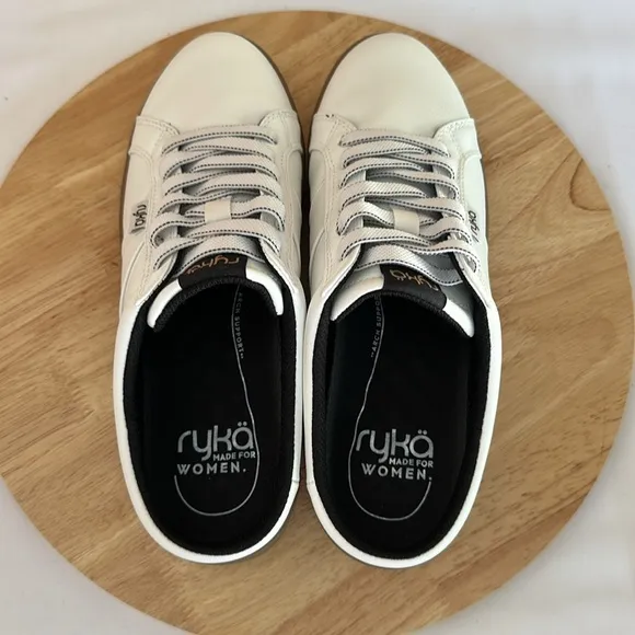 Ryka Fixed Lace Sneaker Mules - Viv Classic Mule