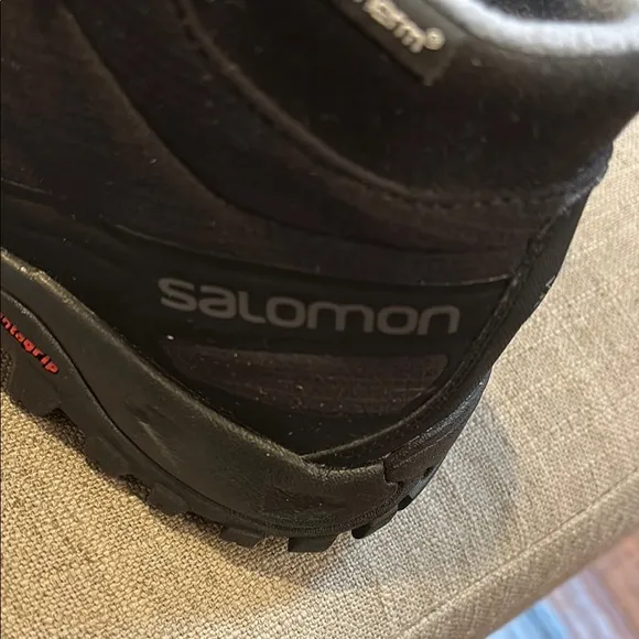 Salomon Men Shelter CS WP Winter Boots Black Contagrip Waterproof US 10