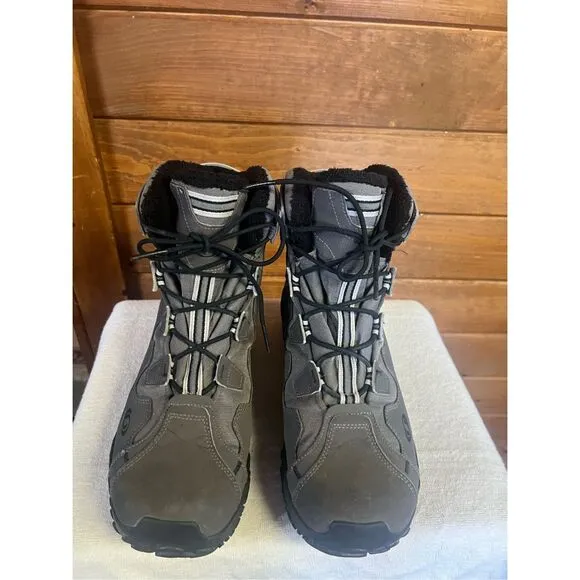 Salomon Men's Snowtrip TS Waterproof Winter Shoes Sz 9.5 Gray