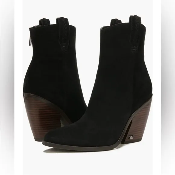Sam Edelman Agnes Suede Booties size 6