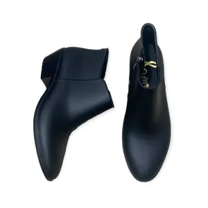 Sam Edelman Black Petty Rain Booties sz 9