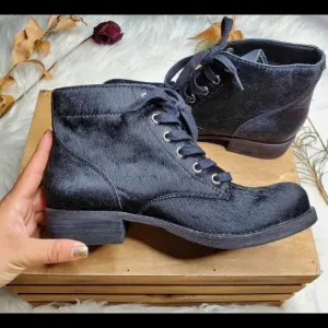 Sam Edelman Calf Hair Ankle Boots