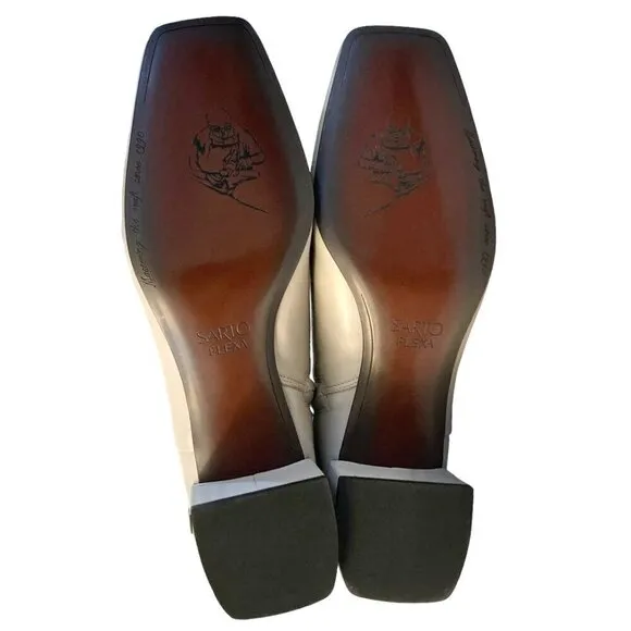 SARTO Flexa Fabiene Leather Ankle Boots Gray NEW!