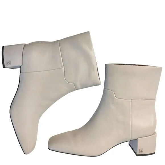 SARTO Flexa Fabiene Leather Ankle Boots Gray NEW!