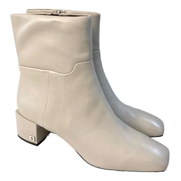 SARTO Flexa Fabiene Leather Ankle Boots Gray NEW!
