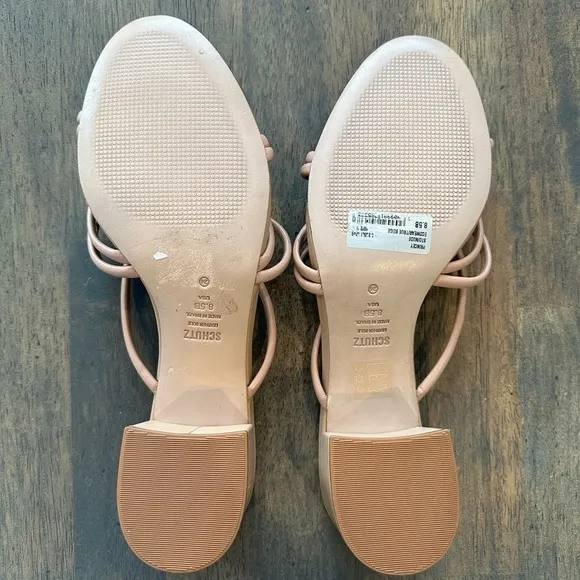 Schutz Princey Leather Sandal