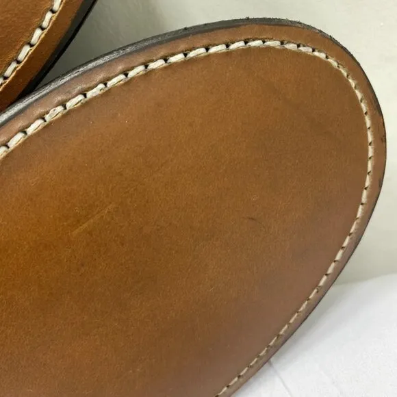 Sebago Men's Classic Dan Loafers Burgundy Size 9.5W Slip-On Leather Shoes
