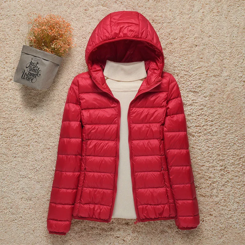 Shamma – Trendy Hooded Puffer Jacket – Comfy & Water-Resistant