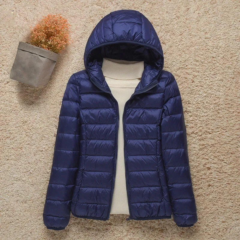 Shamma – Trendy Hooded Puffer Jacket – Comfy & Water-Resistant