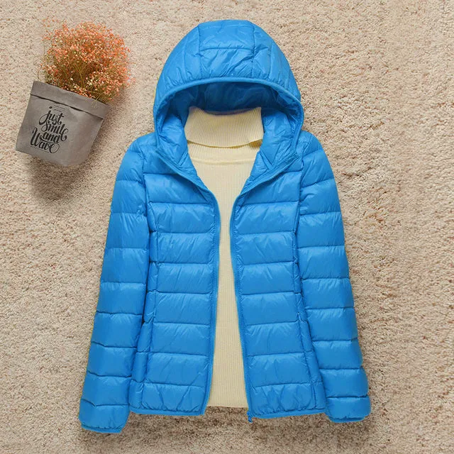 Shamma – Trendy Hooded Puffer Jacket – Comfy & Water-Resistant