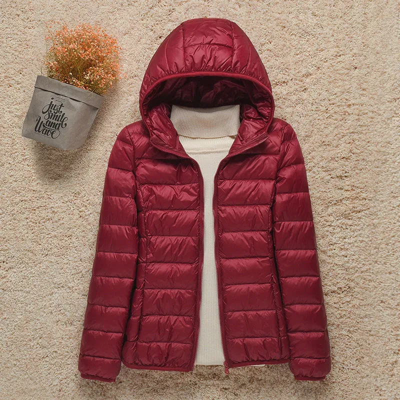 Shamma – Trendy Hooded Puffer Jacket – Comfy & Water-Resistant