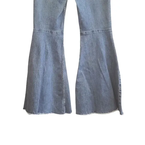 Shyanne Super Flare Mid Rise Denim Jeans